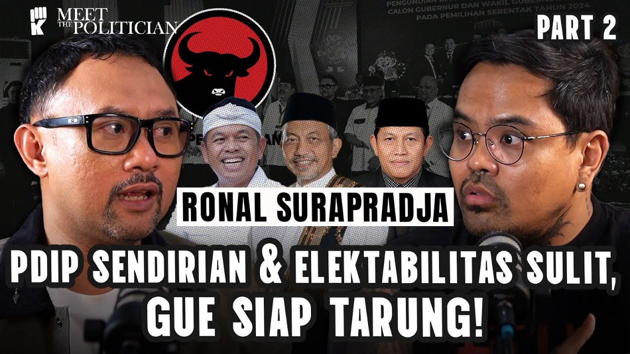 RONAL BONGKAR CERITA ANIES DAN PDIP DI JAWA BARAT ⁉️  - MTP ft Coki Pardede