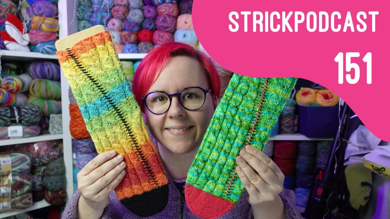 Strickpodcast 151 - Ich habs geschafft! | Sock Madness Runde 1 und Geburtstagsmuetze