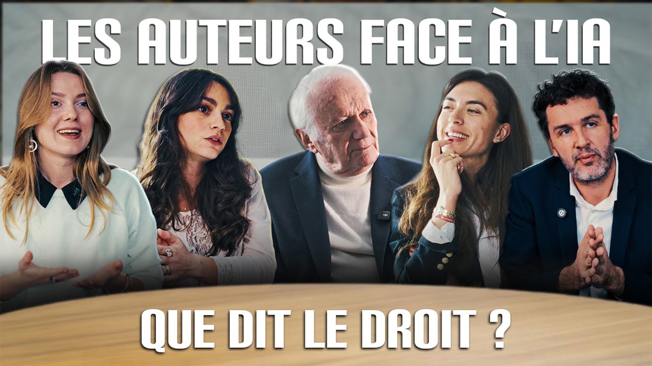 CREATEURS FACE A L'IA 🎨 ...QUE DIT LE DROIT ? Cavada, Zlotykamien, Cargnino.