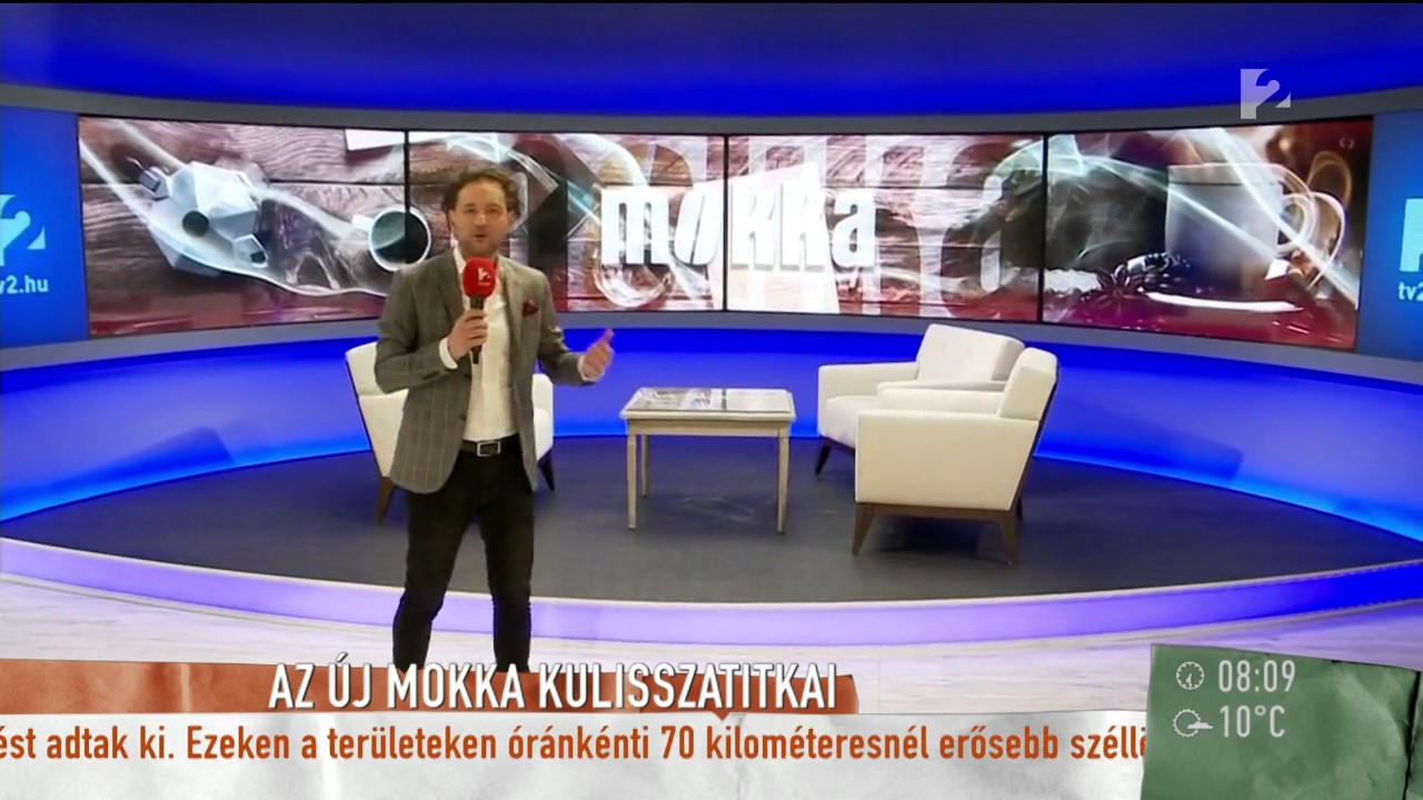 Less be a Mokka új stúdiójába! - tv2.hu/mokka