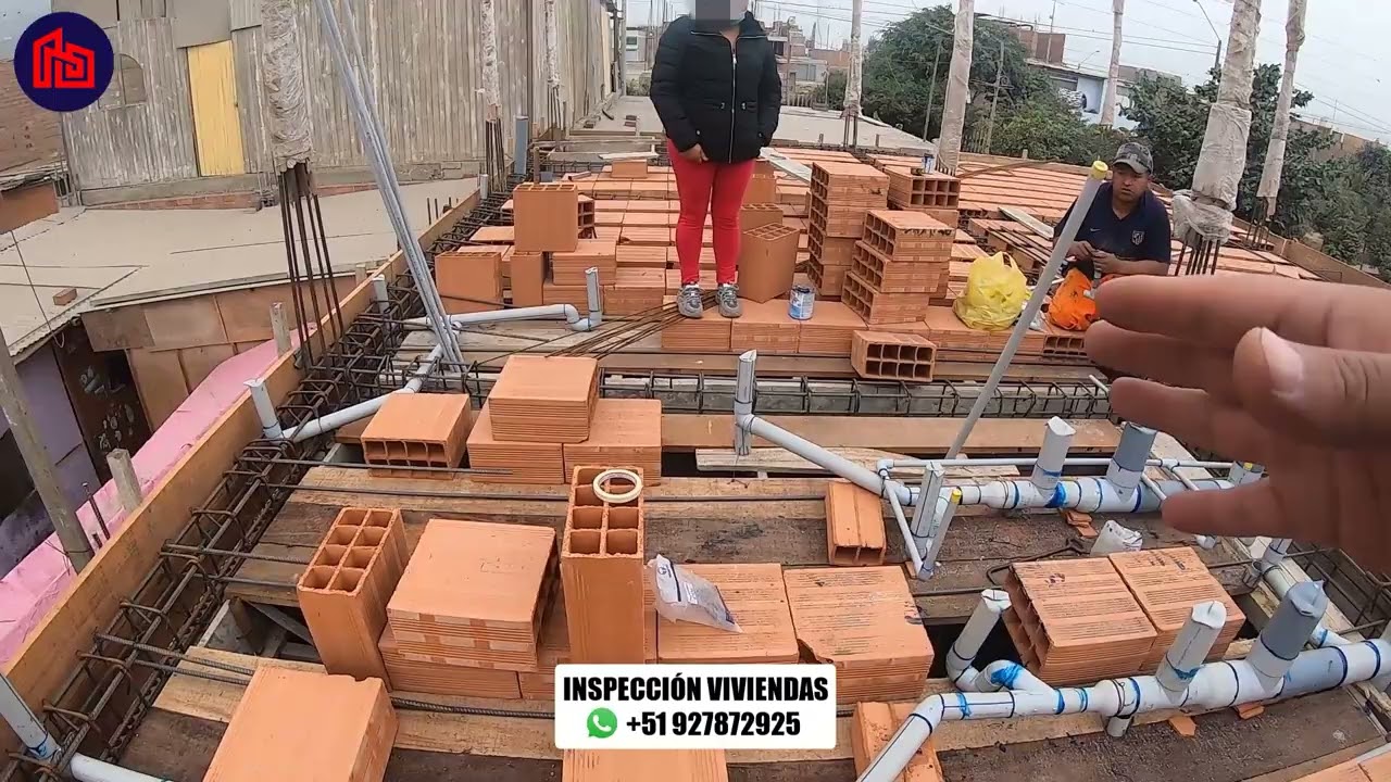 Recomendaciones para colocar las instalaciones sanitarias en la losa aligerada