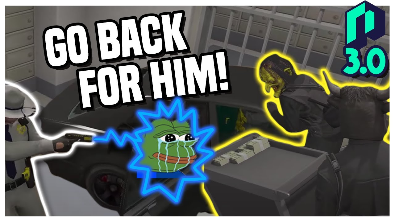 BENJI, VAGOS, & XQC FAIL BANK ESCAPE | Benji AKA Mr. B | NoPixel GTA V RP 3.0