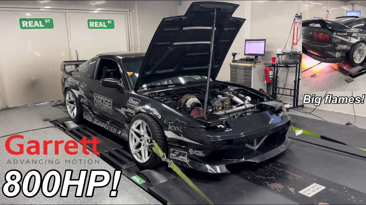1.5JZ S13 Hits The Dyno with the new @GarrettMotion G35-1050 Turbo!