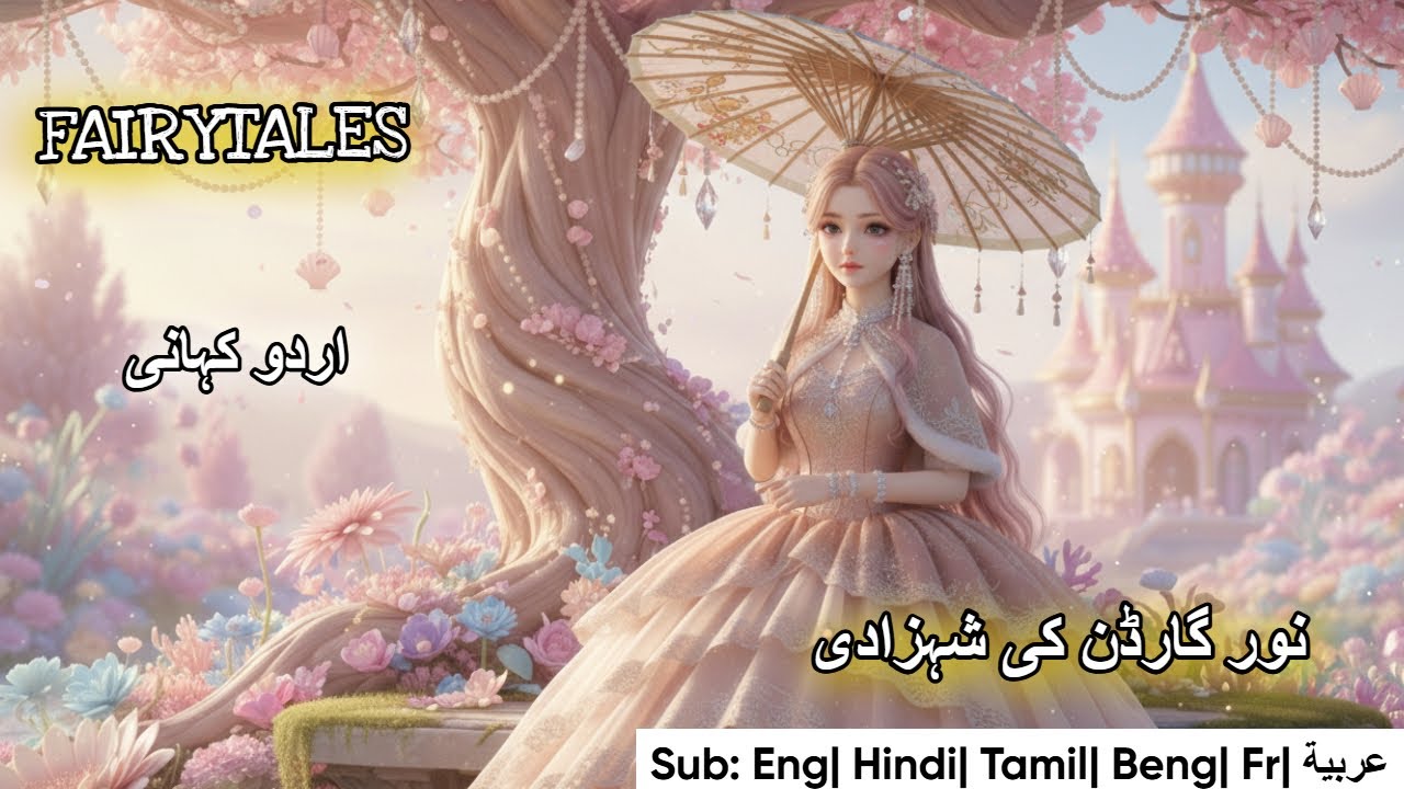 The Princess of Noor garden 💔🥺| Urdu fairy tales🌸🌸| Hindi Fairytales 🌸#fairytales #fairytalesinhindi