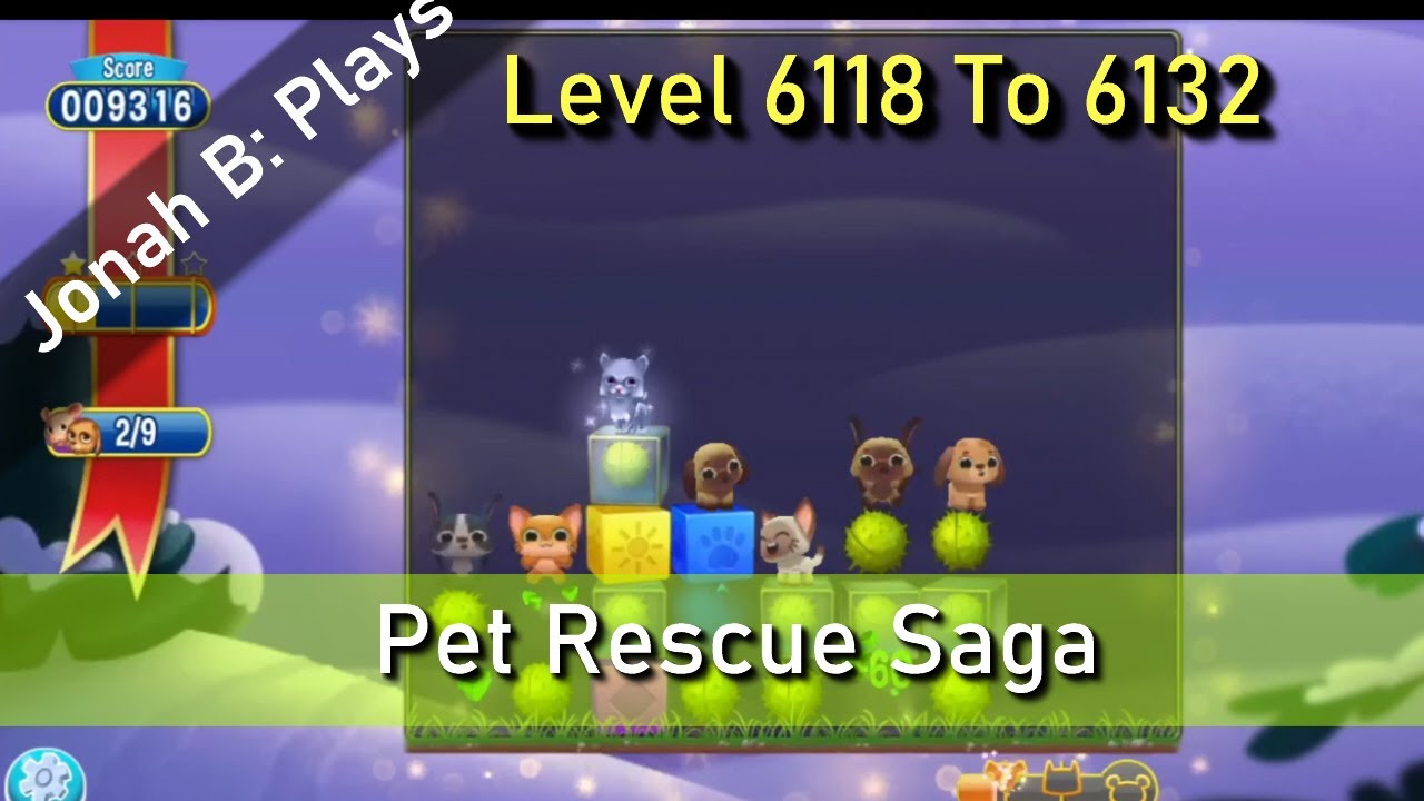 Pet Rescue Saga Level 6118 To 6132