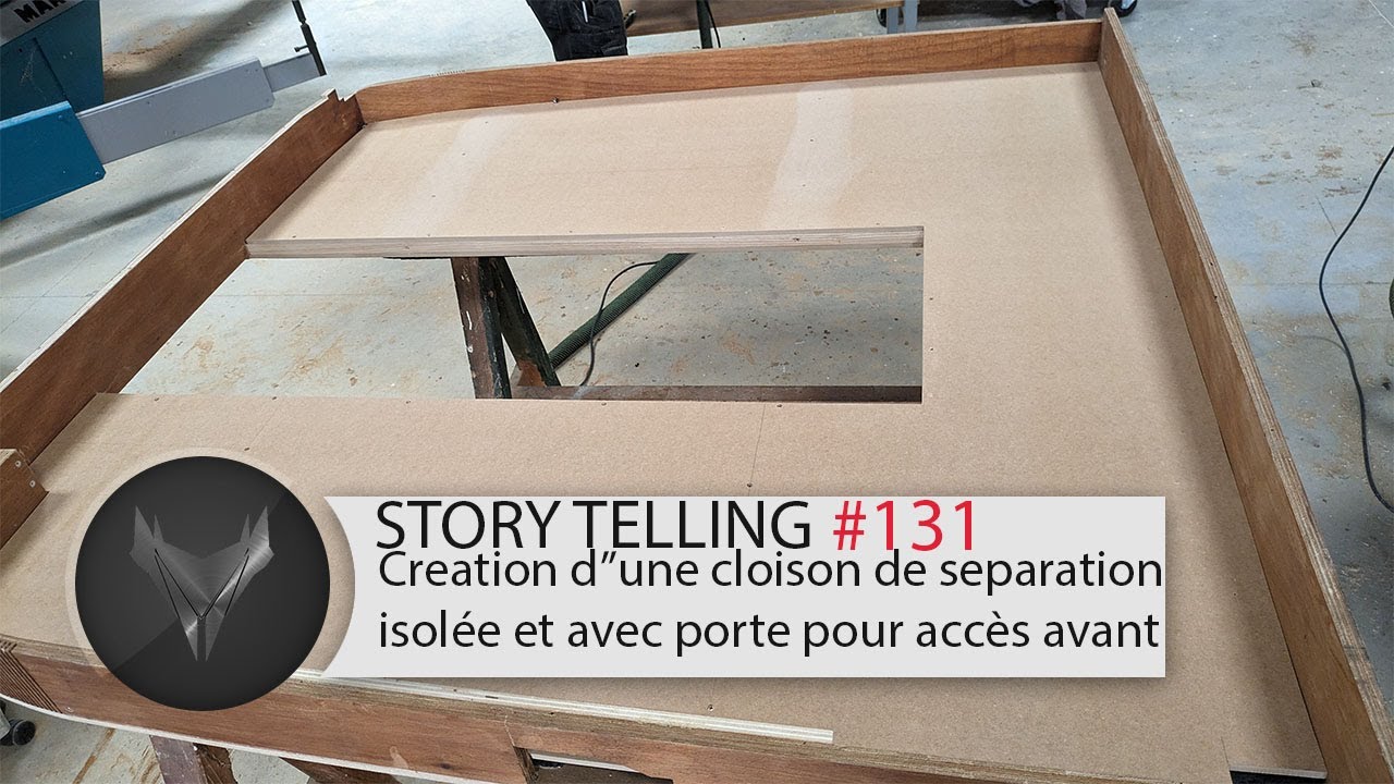 🚌 #renaultmaster #vanlife  [STORY TELLING #131] EPISODE 9 - Cloison de séparation avec accès avant