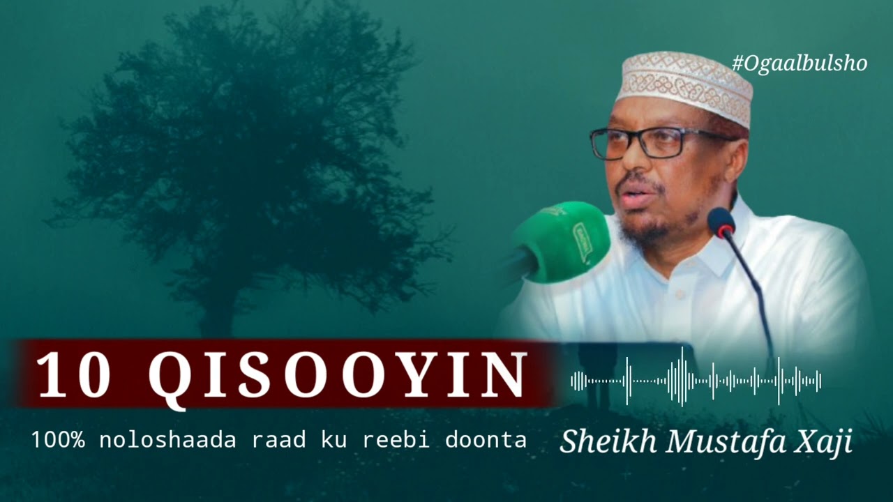 Qisooyin ku cimro qaadasho mudan 100% noloshaada badali doonta || Sh Mustafe  @OGAALBULSHO