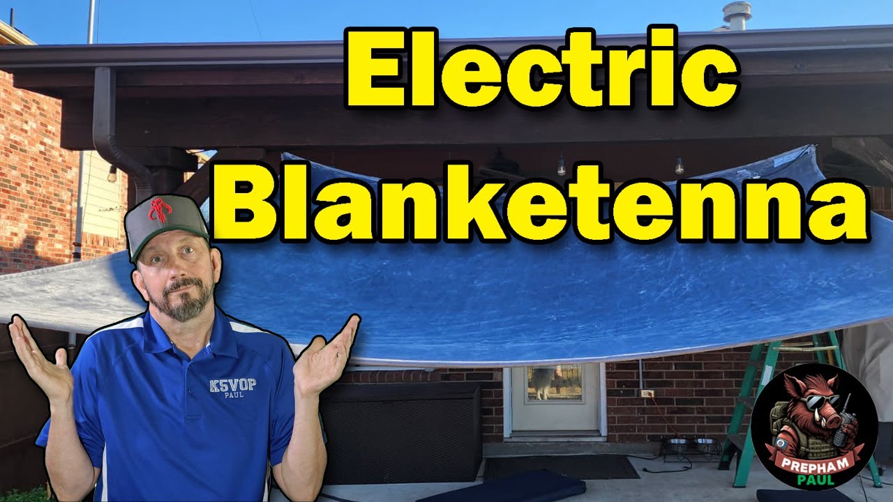 Christmas QSOs with the Electric Blanketenna!
