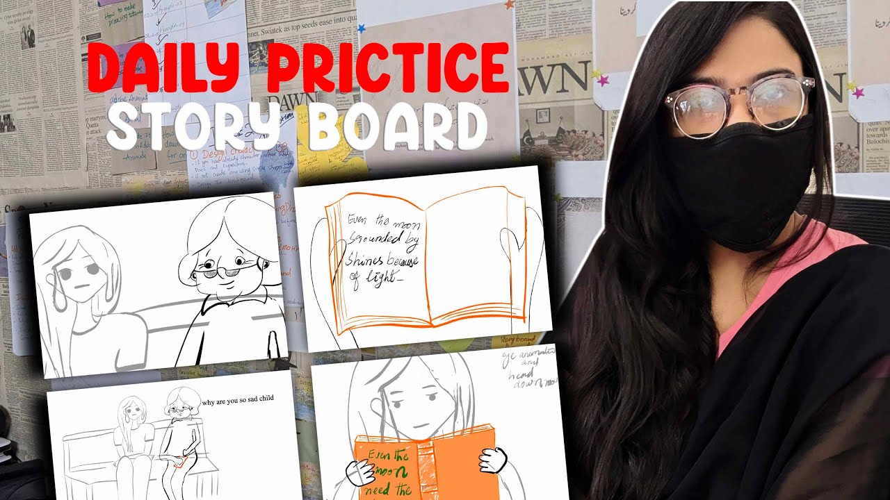 My Gesture Drawing Practice & Storyboarding Struggles | Beginner Animator Journey
