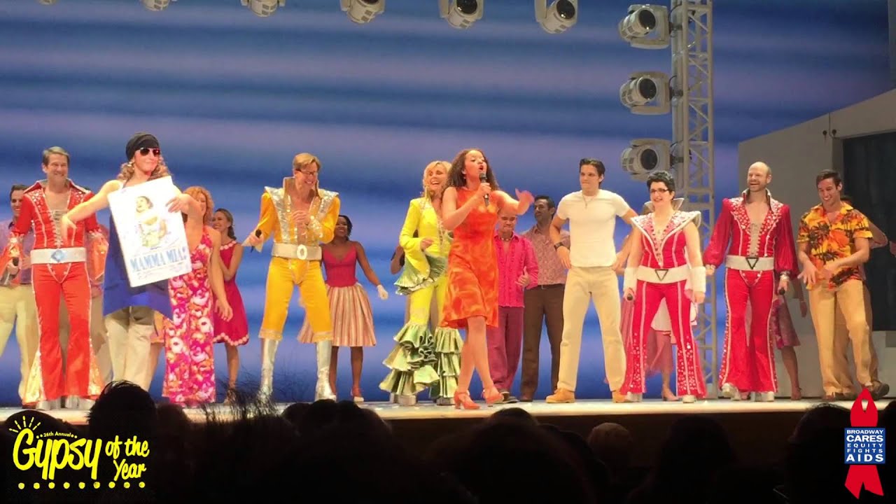 Broadway's Mamma Mia Raps for Broadway Cares