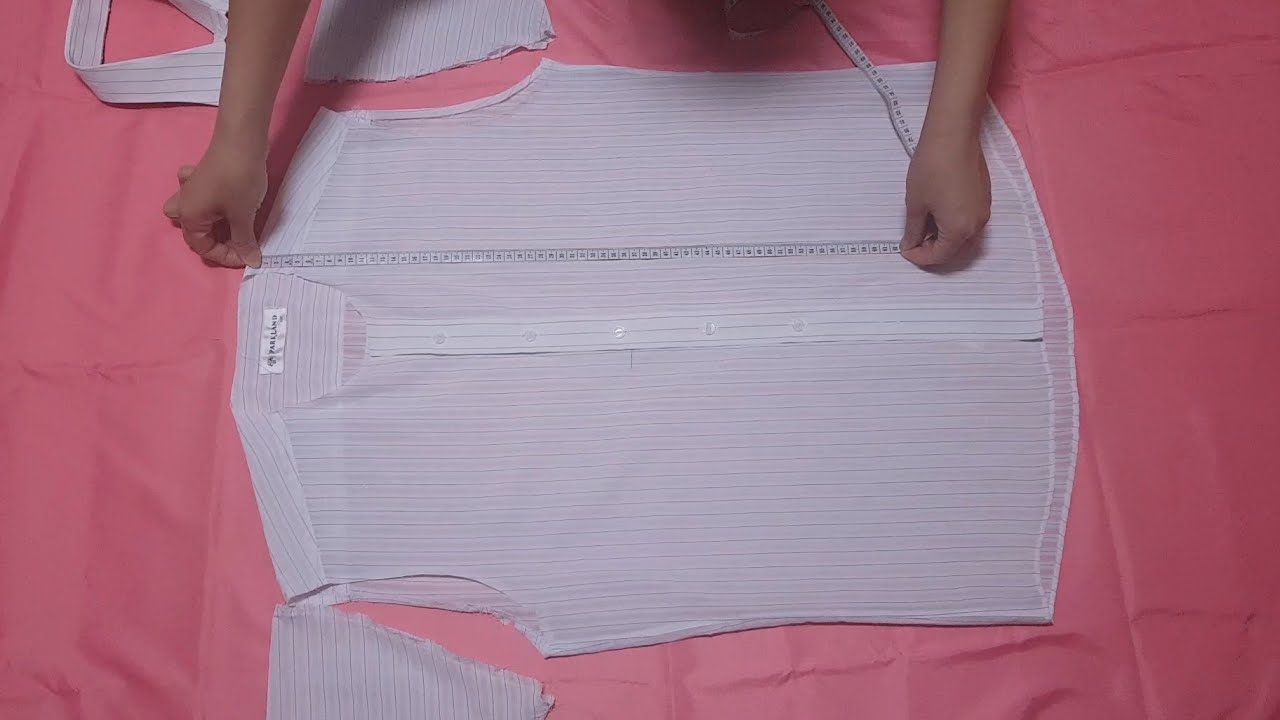 [DIY]안 입는 옷으로 블라우스를  만들어 보아요/옷리폼Make a blouse out of something you don't wear.