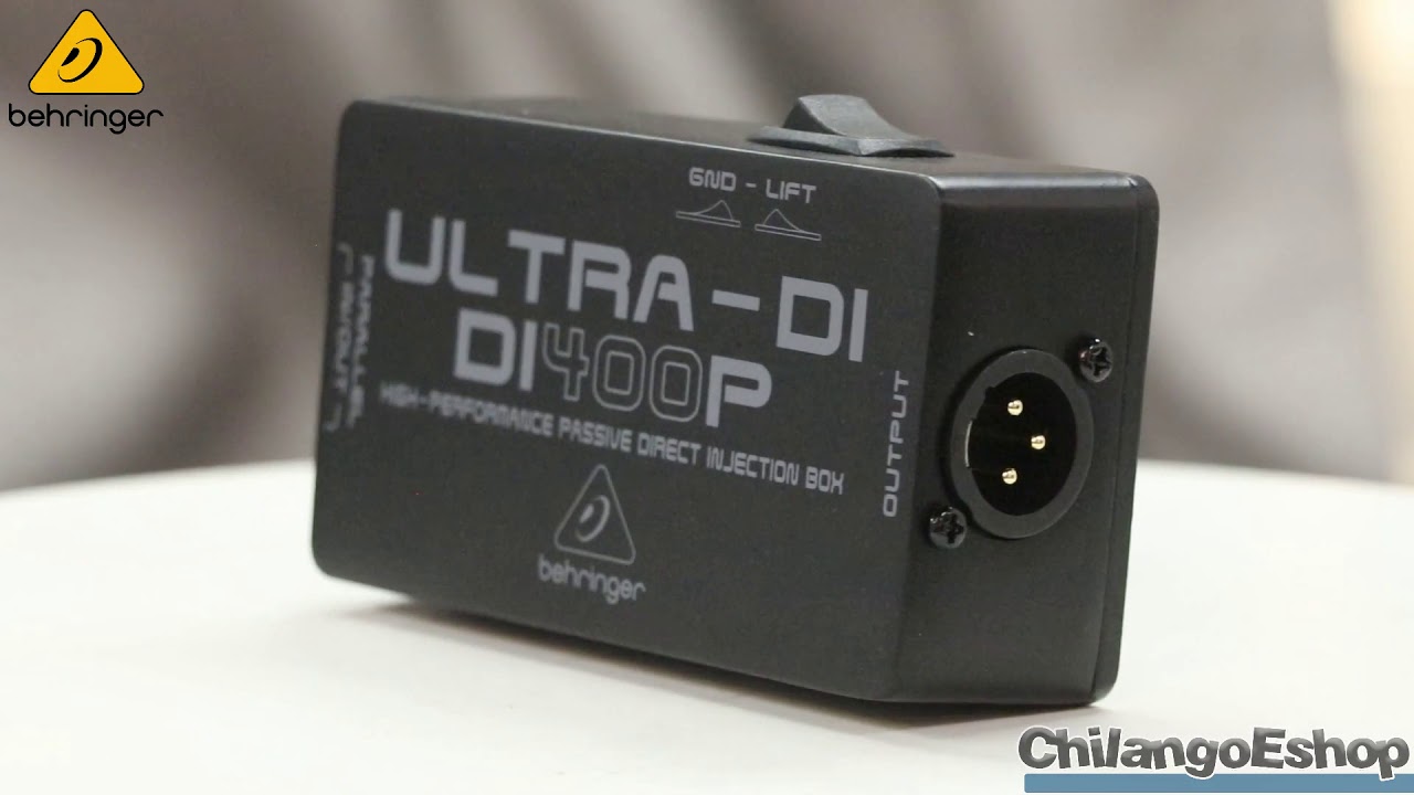 CAJA DIRECTA PASIVA BEHRINGER DI400P CHILANGOESHOP
