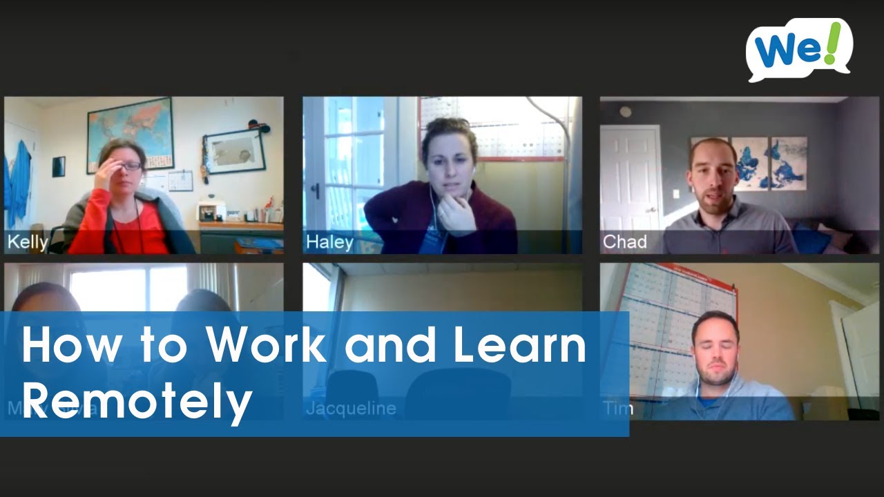 How to Work and Learn Remotely