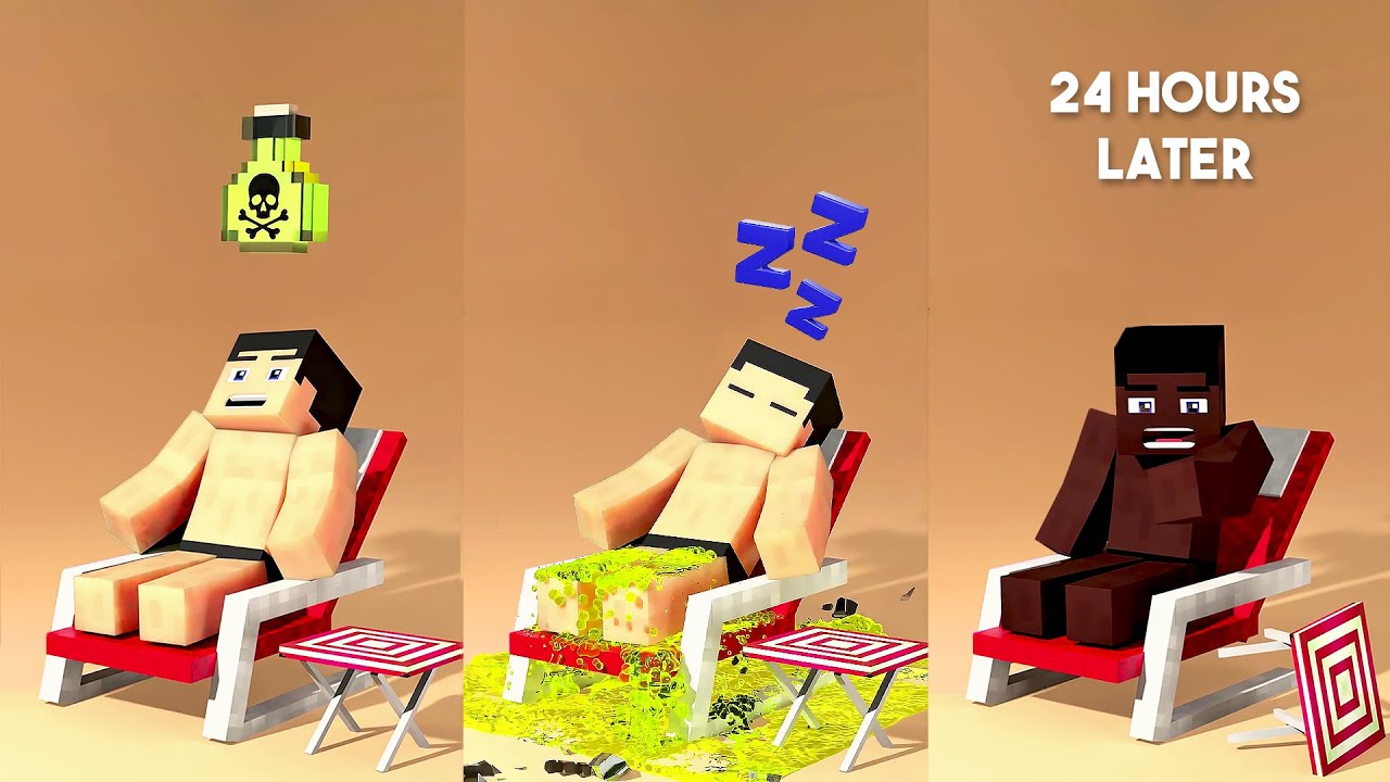 The most Cursed Minecraft Simulation 😴💀 Compilation