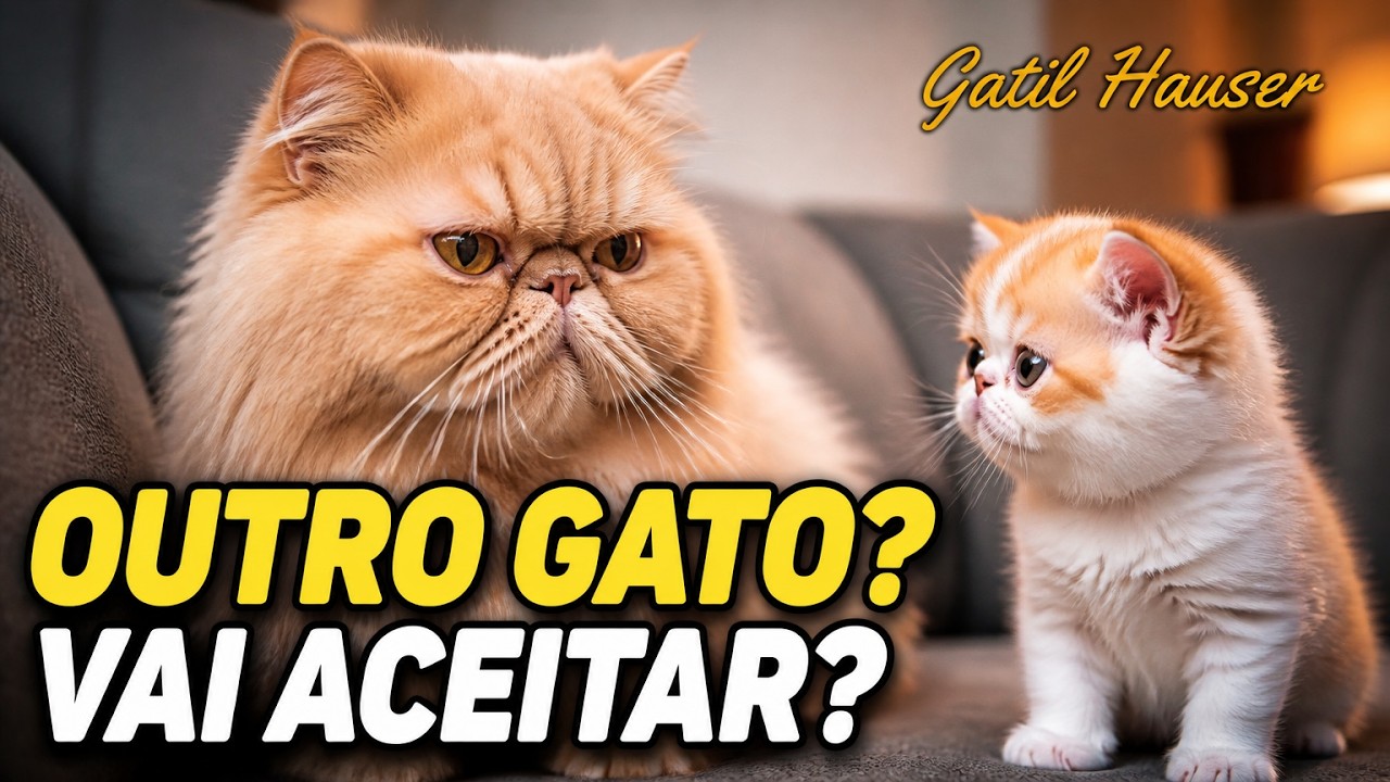 DEVO ADOTAR MAIS UM GATO? Questões para pensar ANTES - Gatil Hauser