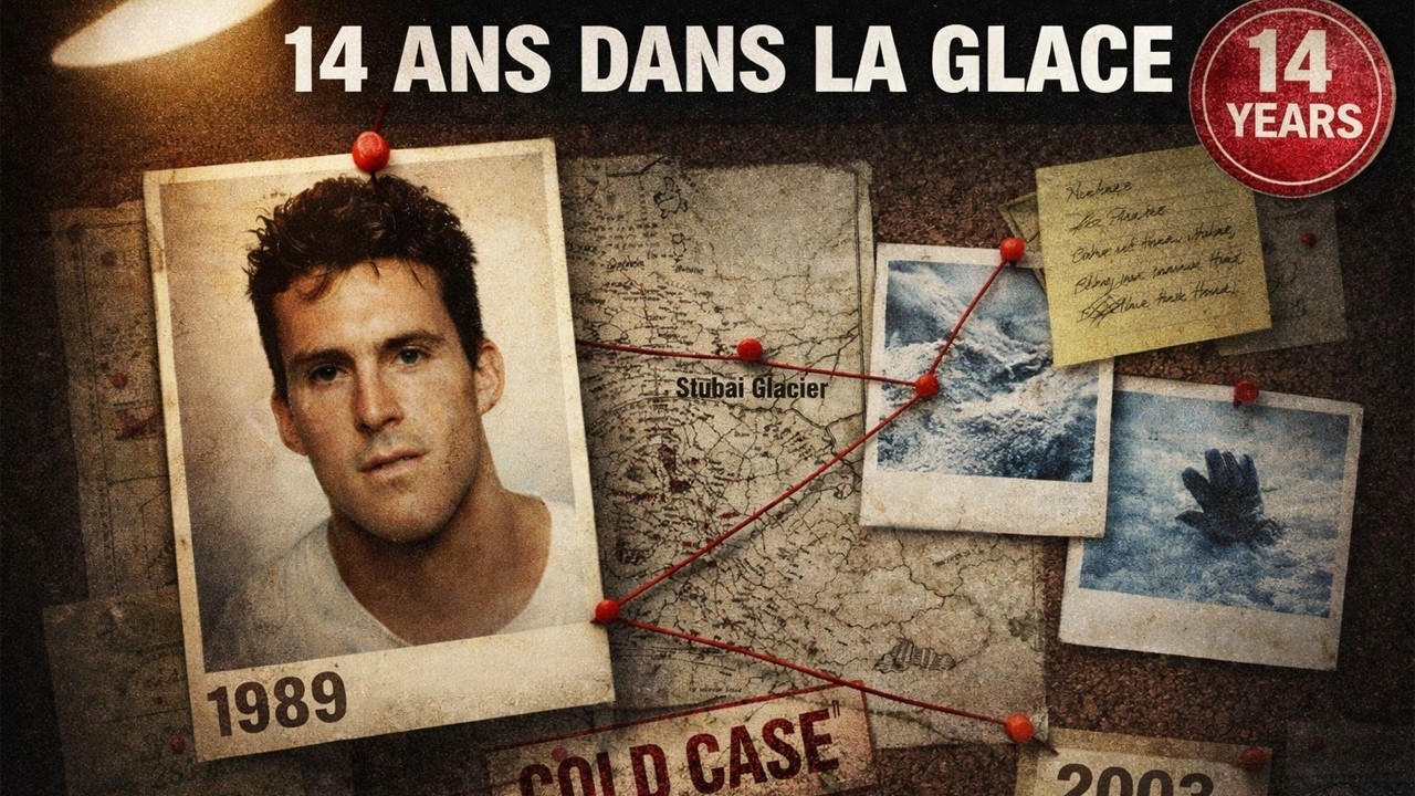 Il Dispara&icirc;t en 1989... Son Corps R&eacute;appara&icirc;t 14 Ans Plus Tard dans un Glacier