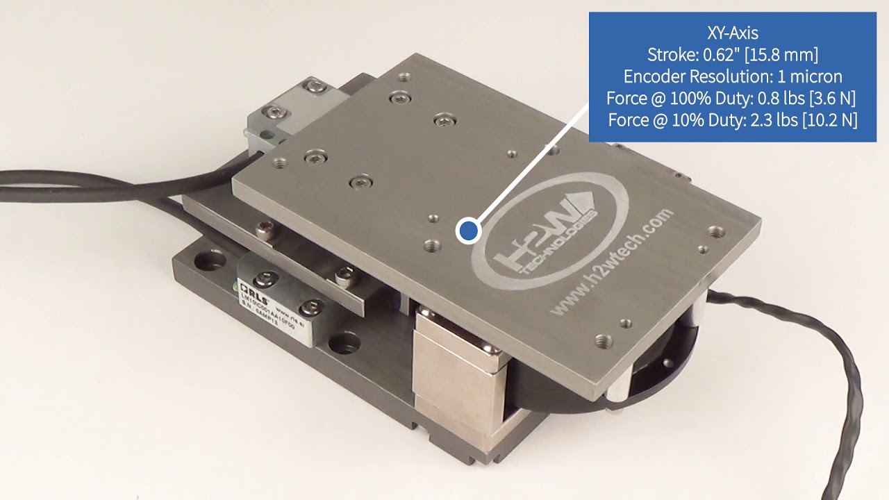 Single Plane XY Positioning Stage (VCS06-010-BS-01-MXY)