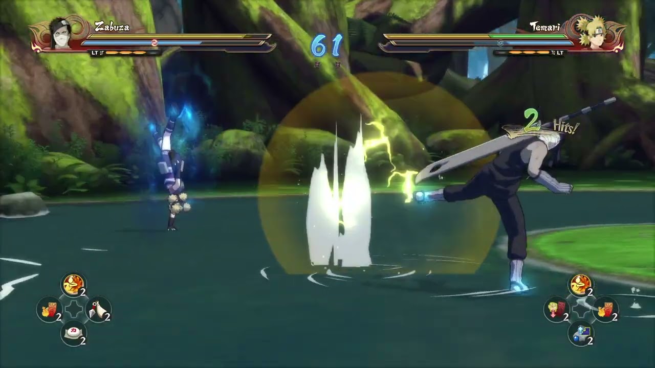 Zabuza vs Temari – Pedang Kabut vs Angin Penghancur!