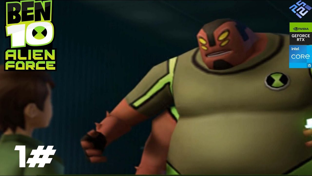 Геймплей Ben 10 Alien Force - №1: Рыцарь-кобыла на пирсе