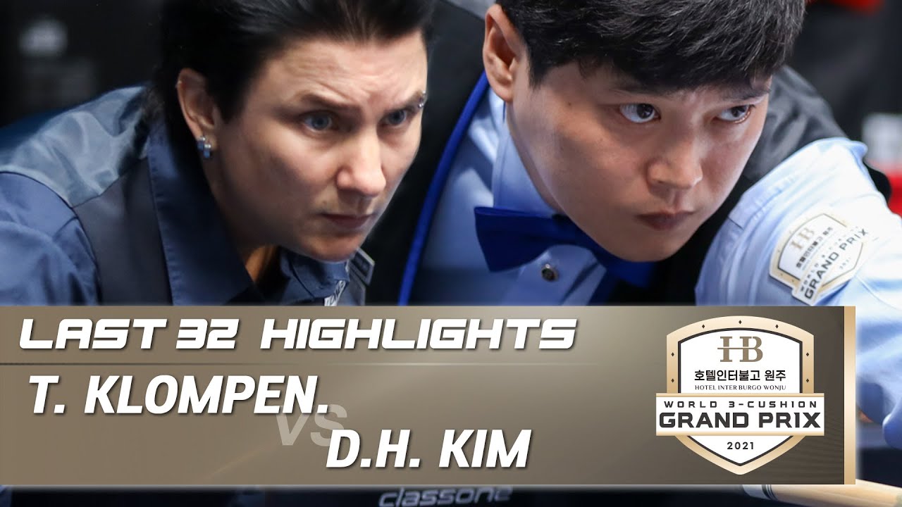[Hotel Inter burgo Wonju W3GP 2021] Last 32 - Therese KLOMPENHOWER (NED) vs KIM Dong Hoon (KOR). H/L
