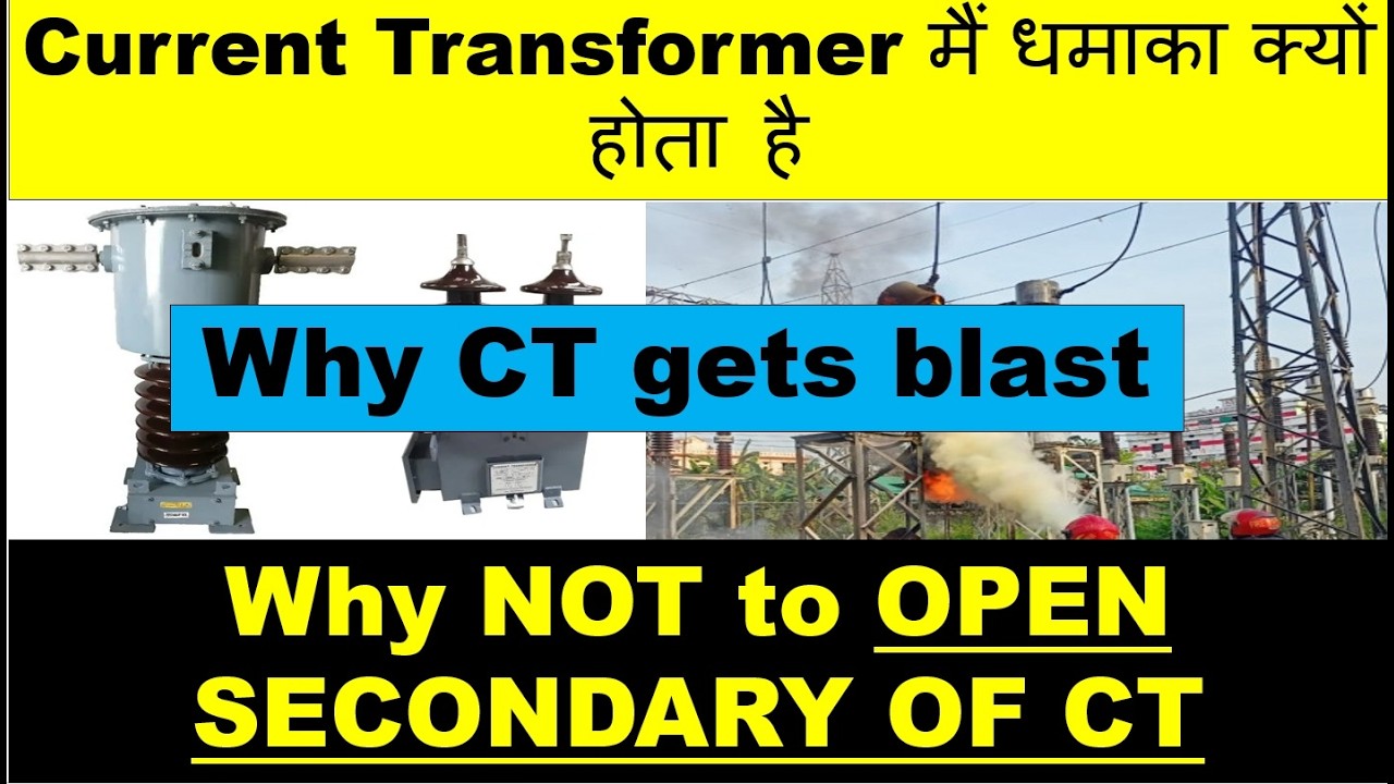 Why CT Blasts | CT Open Chodne Par Blast Kyun Hota Hai? | Why CT secondary is always CLOSED.