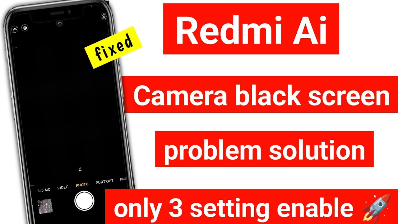 📸redmi a1 camera problem | Redmi a1 camera black screen problem | Redmi a1 camera open nahi ho raha