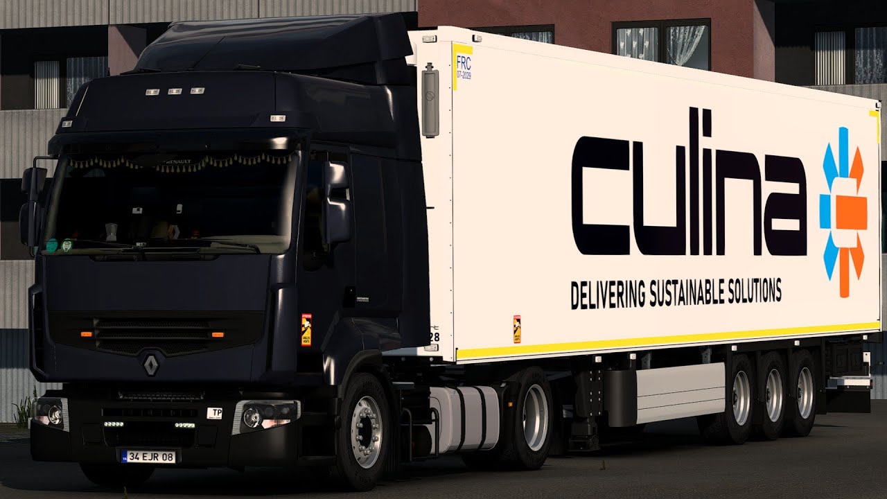 ETS2 | Realistic Driving | Renault Premium | ProMods | PNG + JBX | 1.53