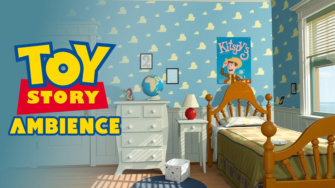 It's 1995, and you're in Andy's Room | 1990's Thematic Music and ambience (Toy Story)