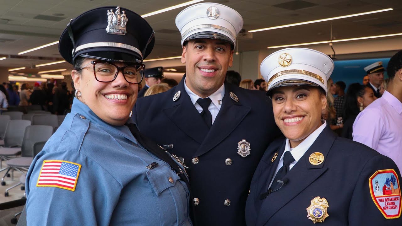 Camden family of firefighters, police officers celebrate new milestone