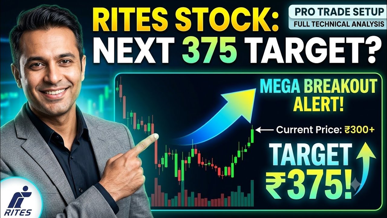 RITES Share Next Target ₹375? 🚀 RITES Ltd Share Technical Analysis | RITES Share News