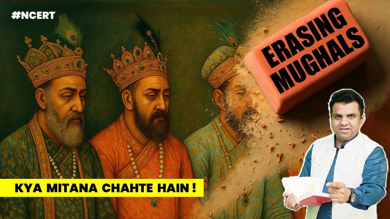 Mughals Myth vs Facts | War Against NCERT From Authentic Books | By Sameer Siddiqui Sir IAS Coach