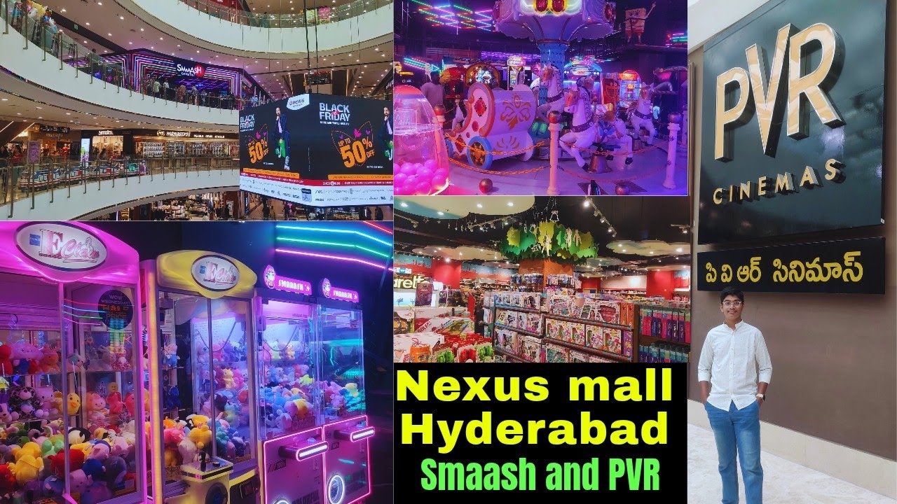 Nexus mall Hyderabad|gaming zone and movie theatre|experience 👍 or 🤬 let's check it out #mall #like 