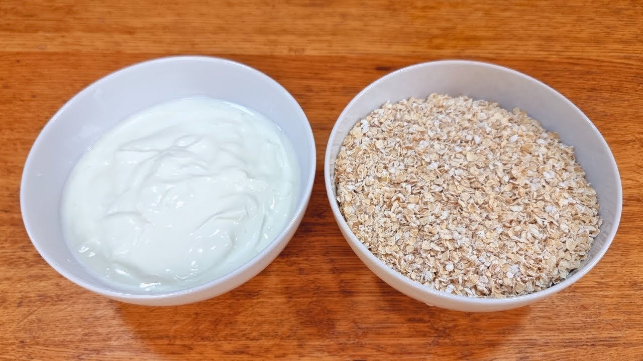 ¡REEMPLAZA EL PAN! Mezcla AVENA Y YOGURT y te Encantará - Fácil, SIN HARINA, Rápido y Saludable