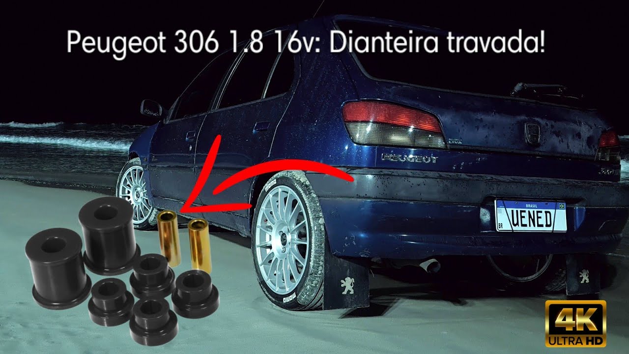 Peugeot 306 1.8 16v: Atualização na dianteira !