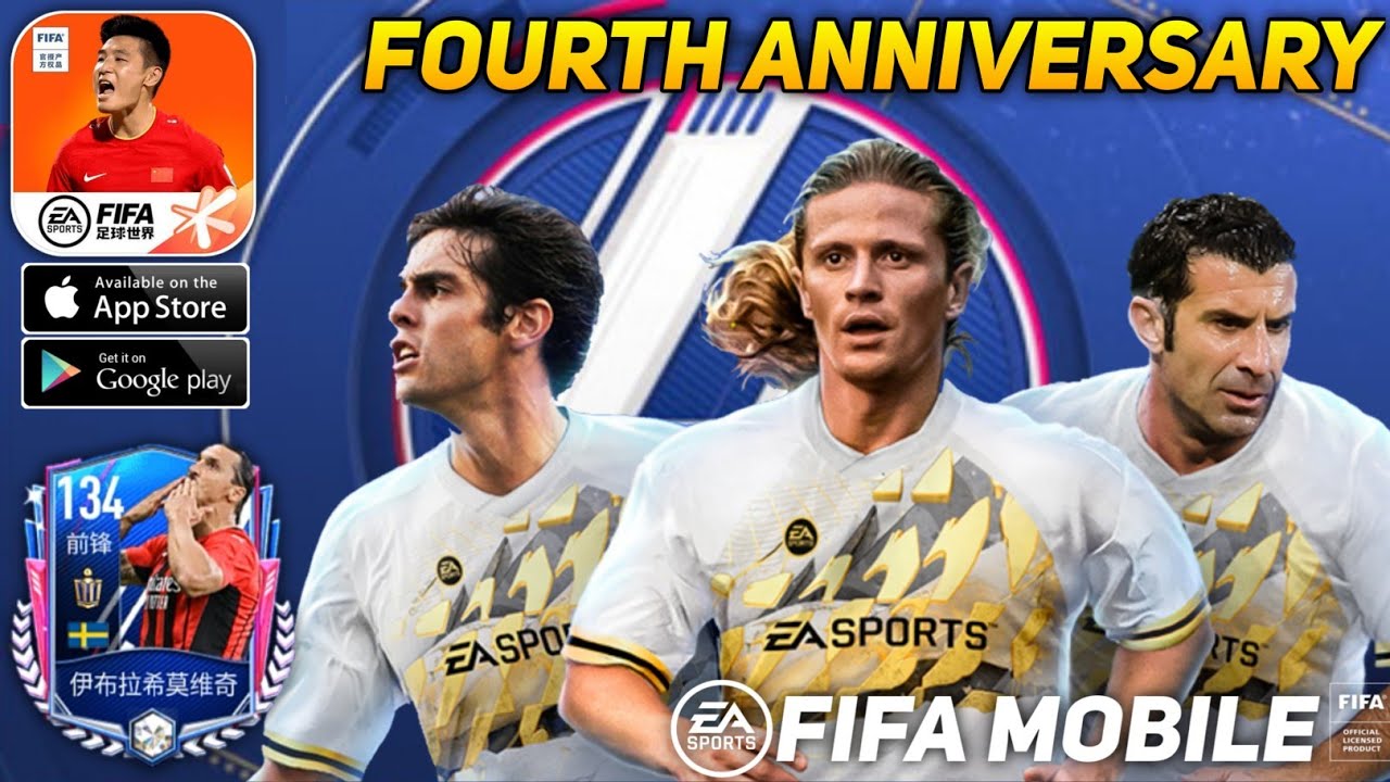 FIFA Mobile 22 China By Tencent New Update Fourth Anniversary V21.1.01 !!! Get Free FIFA Token FV