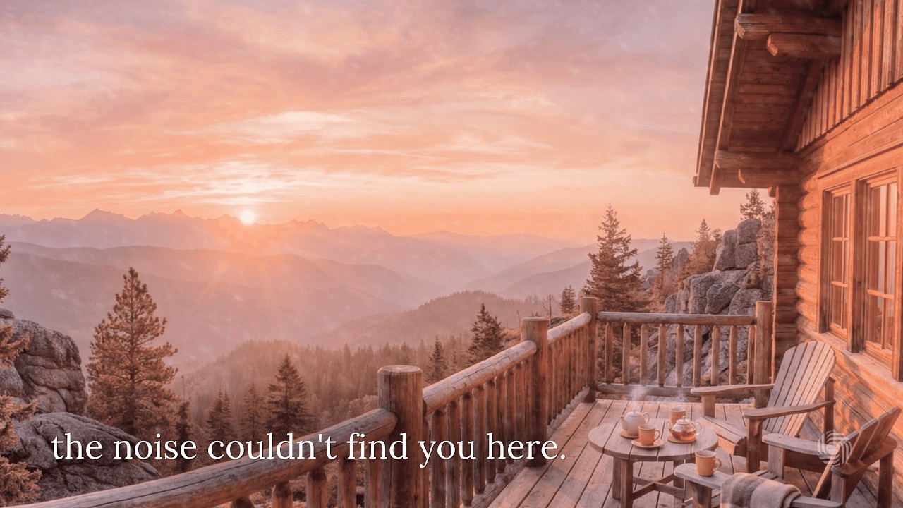 Snowy Mountain Cabin ❄️ 4H Cozy Ambience for Sleep & Focus