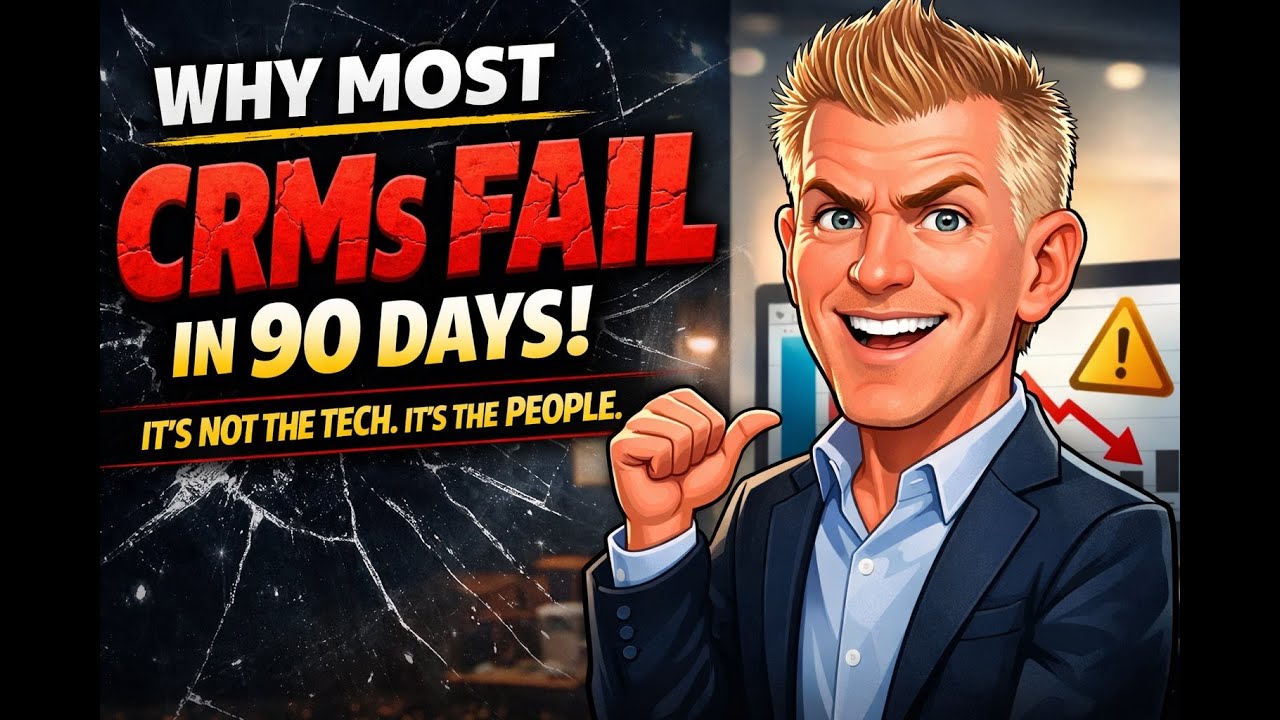Why Most CRMs Fail in 90 Days (It’s Not the Tech)