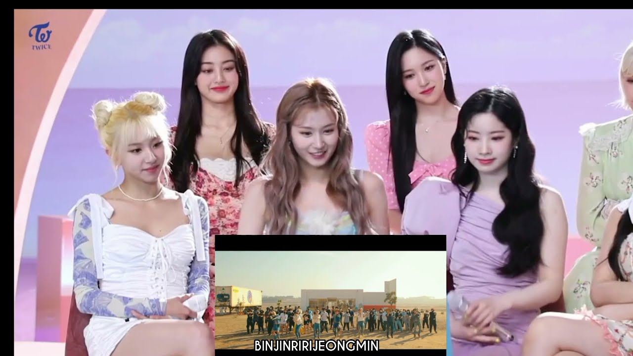 Twice reacts to BTS- Permission to Dance 2021, BANGTWICE! 트와이스 방탄소년단 방트와이스