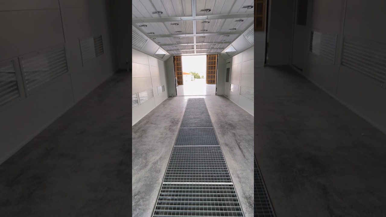 Check Out This New Downdraft Spray Booth