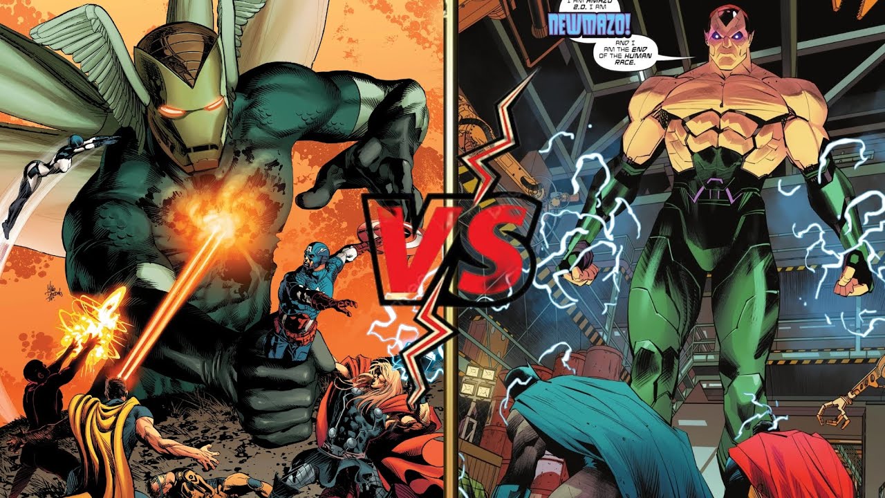 Super Adaptoid vs Amazo 