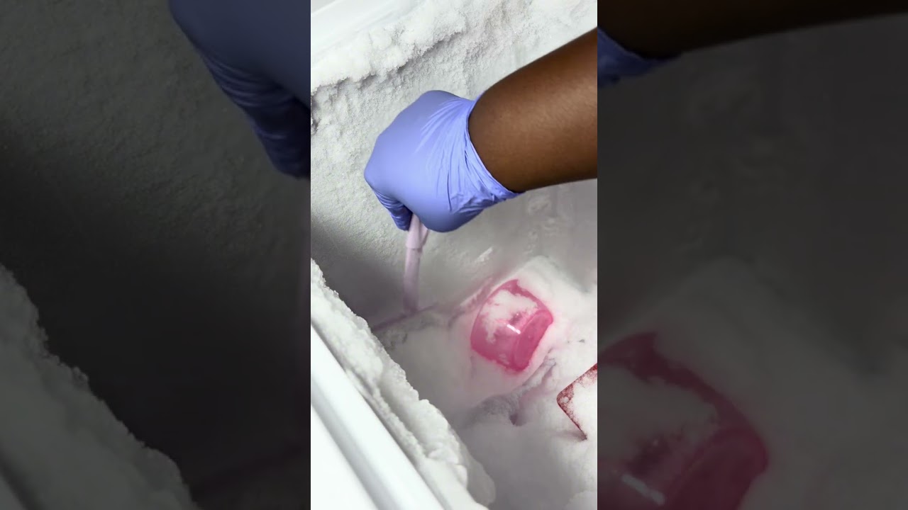 Freezer frost eating 