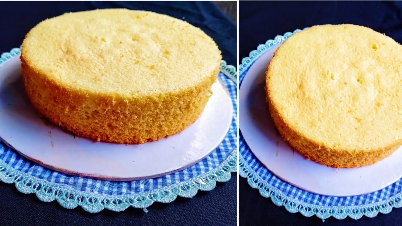 ভ্যানিলা স্পঞ্জ কেক রেসিপি। Soft & Fluffy Vanilla Sponge Cake | 