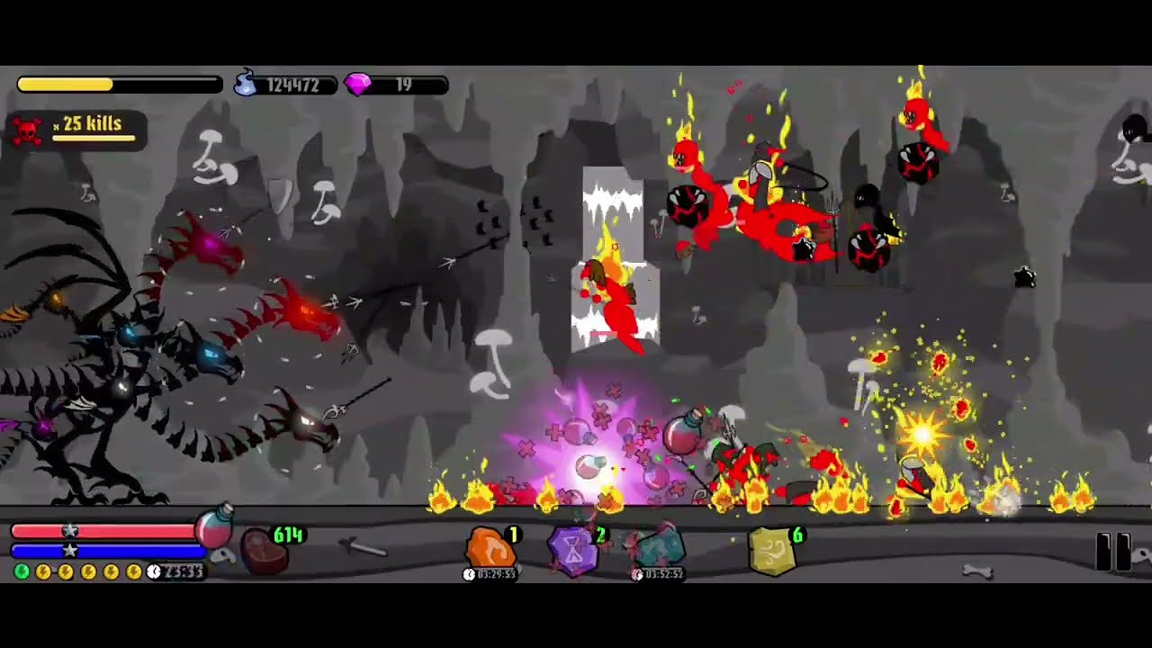 Mad Dragon Defense : CAVERNS : Level 1 - Level 10 { Silver Star }