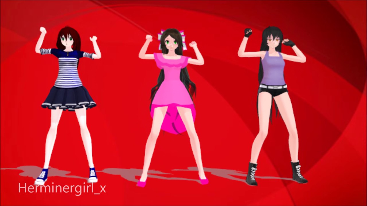 MMD - GamingWithJen, Aphmau and StacyPlays - Echo