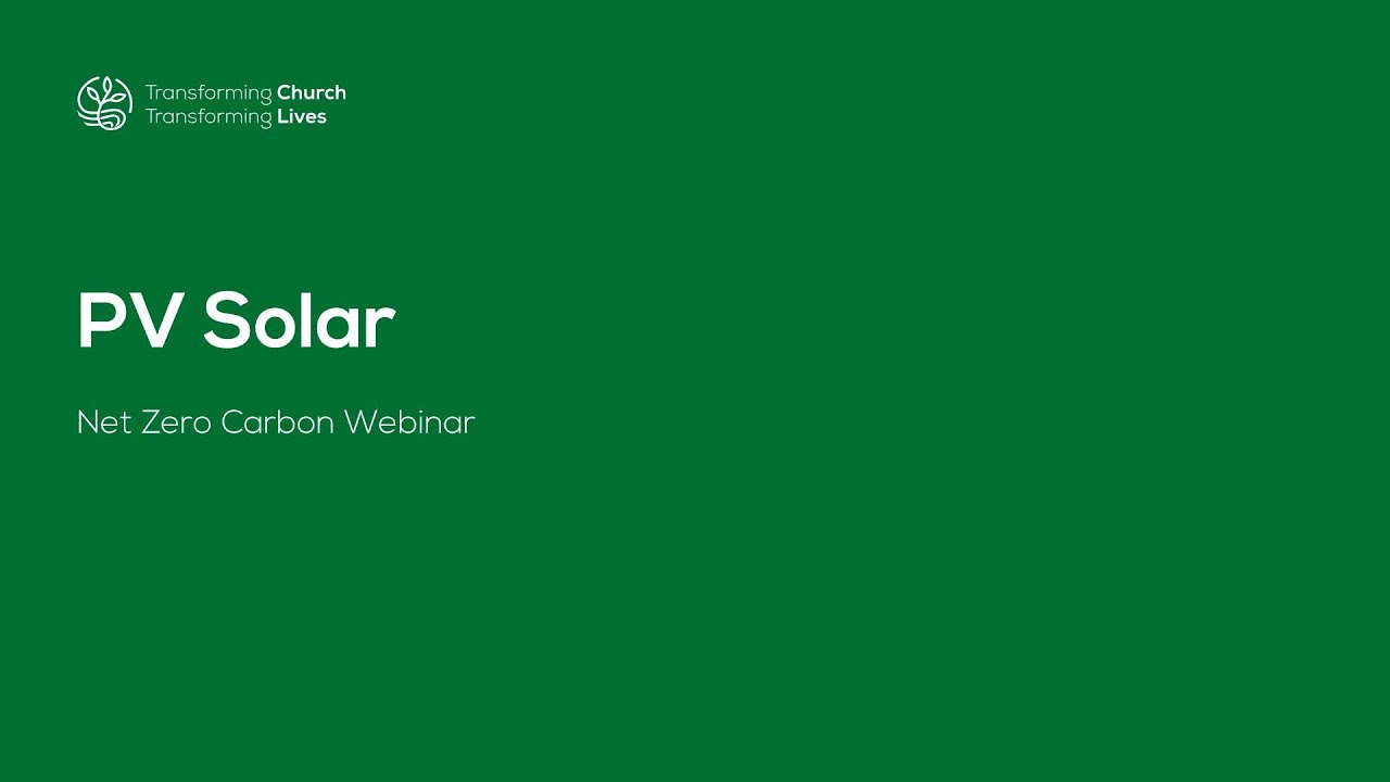 Net Zero Carbon Webinar | PV Solar