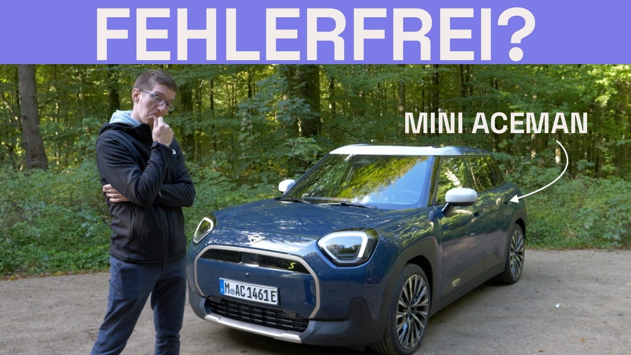 🔋 MINI Aceman SE: der perfekte Elektro-Kleinwagen...zumindest zum Basis-Preis?! - Autophorie