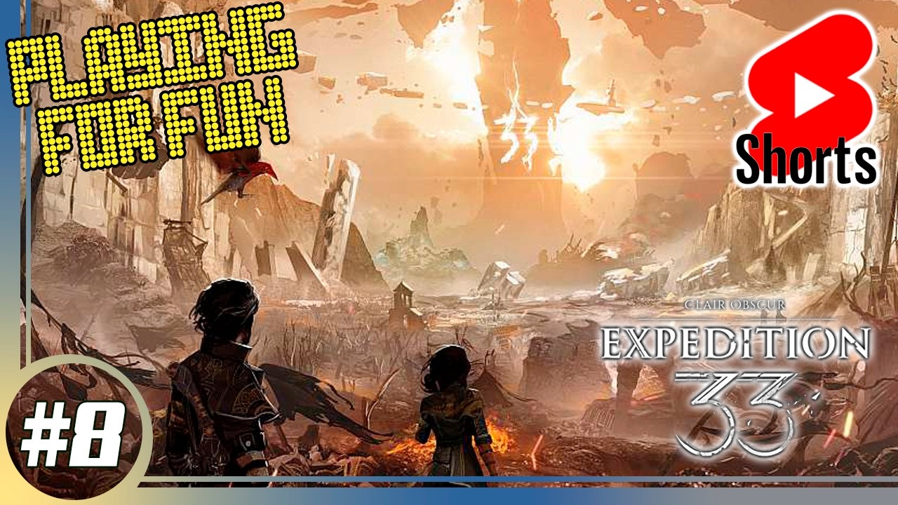 #shorts Clair Obscur: Expedition 33 (PS5). Берьерный стрим. Ломаем барьеры и идем к Художнице!