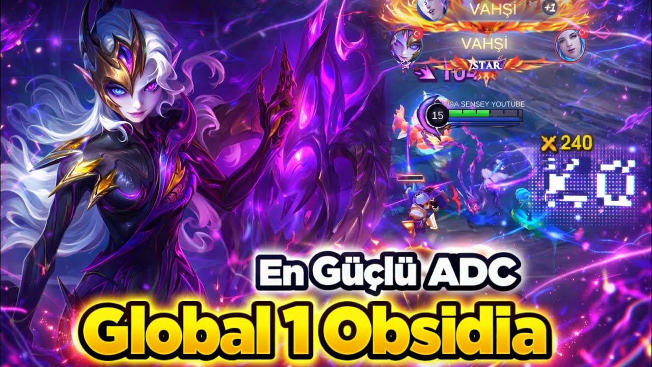 GLOBAl 1 OBSİDİA - O Çocuklarına Gereken Cevabı Verdim Mobile Legends Sensey
