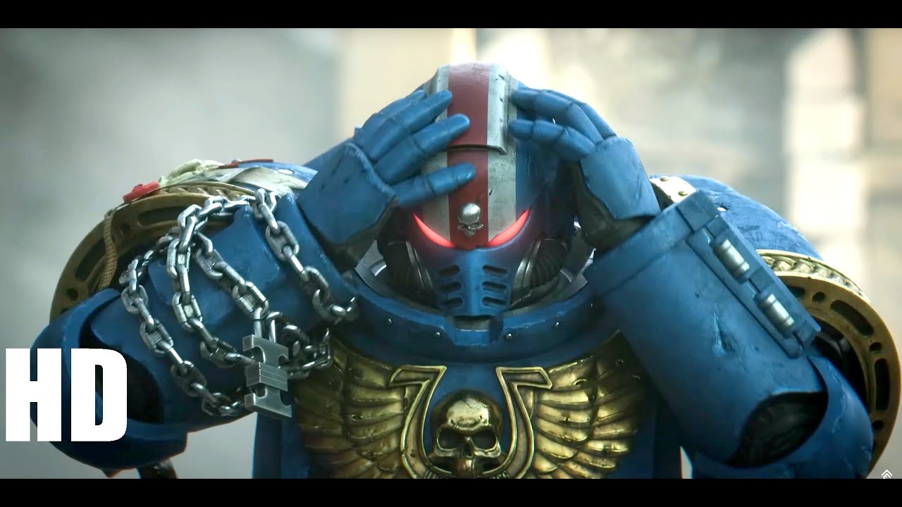 Captain Titus becomes a Primaris Space Marine scene - Warhammer 40K