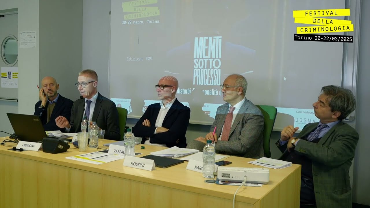 20/3/25 - Mente, Crimine e Giustizia: 20 anni dalla Sentenza 9163/2005 [Festival della Criminologia]